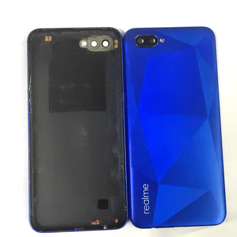 สําหรับRealme C2 RMX1941 RMX1945 แบตเตอรี่ปกหลังประตูด้านหลังฝาครอบเปลี่ยนปกหลัง