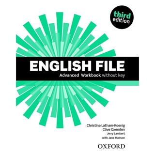 Bundanjai (หนังสือเรียนภาษาอังกฤษ Oxford) English File 3rd ED Advanced : Workbook without Key (P)