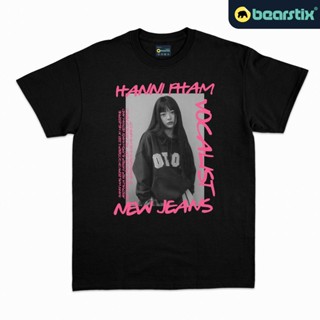 Bearstix - เสื้อยืด ลาย Hanni Pham Kaos NewJeans Baju Tokki สําหรับผู้ชาย