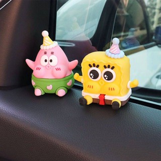 Online Influencer Cute Sponge Baby Paida Star Car Decoration inside the Car Couple Car Center Console Decoration Supplies YoPg