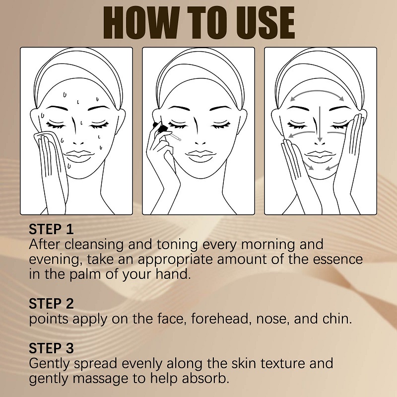 Lactobionic Acid Pore Shrink Face Serum Skin Repair Clean Blackheads Acne Skin Care Lasting Moisturizing เครื่องสําอางเกาหลี - รูปที่ 6