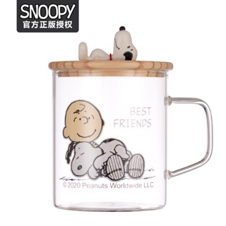 [Snoopy] แก้วใส ทนความร้อน