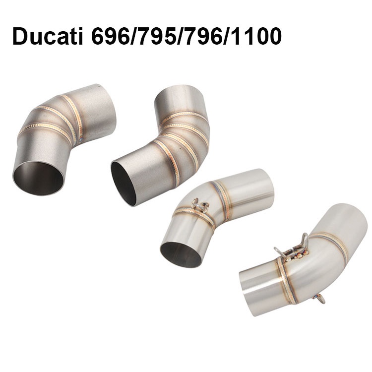 ท่อไอเสียสแตนเลส แบบสวม สําหรับรถจักรยานยนต์ Ducati Monster 696 795 796 1100