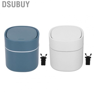 Dsubuy Mini Desktop Trash Can Debris Storage Cleaning With Lid For Coffee Table D