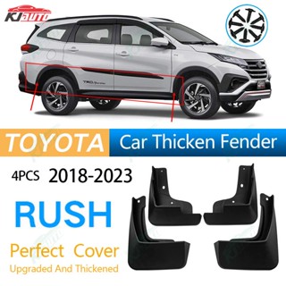 บังโคลนหน้า หลัง กันชน กันฝุ่น อุปกรณ์เสริม สําหรับตกแต่งรถยนต์ Toyota Rush 2018-2023