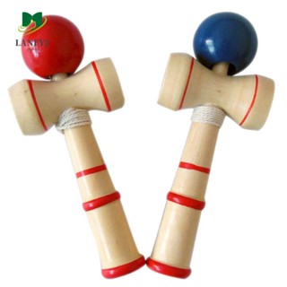 Alanfy ของเล่นไม้ Kendama Coordinate Ball สไตล์วินเทจ สําหรับเด็ก