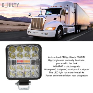 B_Hilty โคมไฟ Led 3000Lm 9V‐60V Ip67 48W กันน้ํา สําหรับรถยนต์ รถจักรยานยนต์ รถบรรทุก