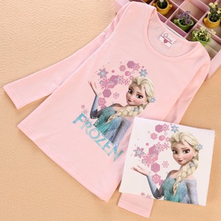 พร้อมส่ง เสื้อยืด แขนยาว สไตล์ฤดูใบไม้ผลิ และฤดูใบไม้ร่วง สําหรับผู้หญิง