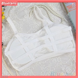 Bluelans เสื้อกล้าม สปอร์ตบรา แขนกุด ลายทาง แนวเซ็กซี่ สําหรับผู้หญิง