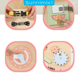 [Sunnimix1] แผ่นบอร์ดไม้ เพื่อการศึกษา สําหรับเด็กผู้ชาย และเด็กผู้หญิง