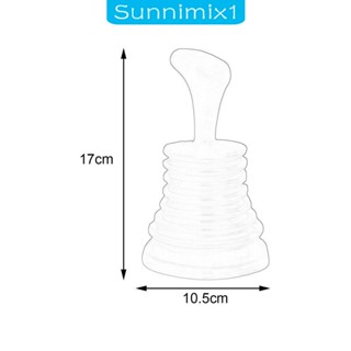 [Sunnimix1] ลูกสูบอ่างล้างจาน ขนาดเล็ก ด้ามจับสบาย ตามหลักสรีรศาสตร์ พร้อมจุกสุญญากาศ สําหรับห้องครัว ห้องน้ํา