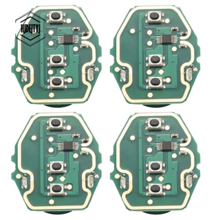 แผงวงจรรีโมตกุญแจรถยนต์ 3 ปุ่ม 315MHz 433MHz สําหรับ BMW 3 5 Series E46 E39 EWS 4 ชิ้น