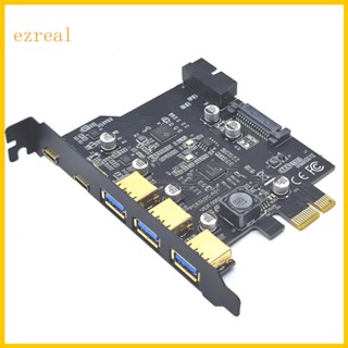 Ez บอร์ดอะแดปเตอร์การ์ดฮับ USB 3 2 Gen2 Type C PCIe ความเร็วสูง สําหรับ PC - PCI Express