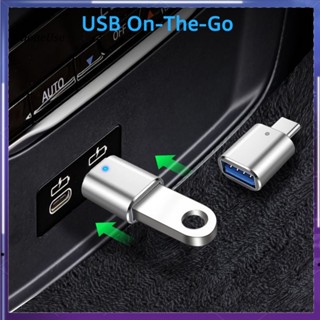 Phoneuse อะแดปเตอร์แปลงแฟลชไดรฟ์ Type-C เป็น USB Mini OTG อเนกประสงค์ พร้อมไฟแสดงสถานะ สําหรับสมาร์ทโฟน