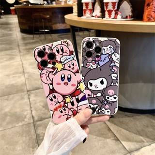 เคสโทรศัพท์มือถือ ลาย Kirby Kuromi สําหรับ Samsung S22 ultra A03 A01 CORE S21 S20 FE Note 10 S10 S22 PLUS Note 20 ultra S10 lite A02S A03S G285T