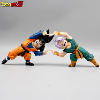 โมเดลฟิกเกอร์ PVC อนิเมะดราก้อนบอล Son Goten and Torankusu ขนาด 11 ซม. ของขวัญ ของเล่นสะสม สําหรับตกแต่ง