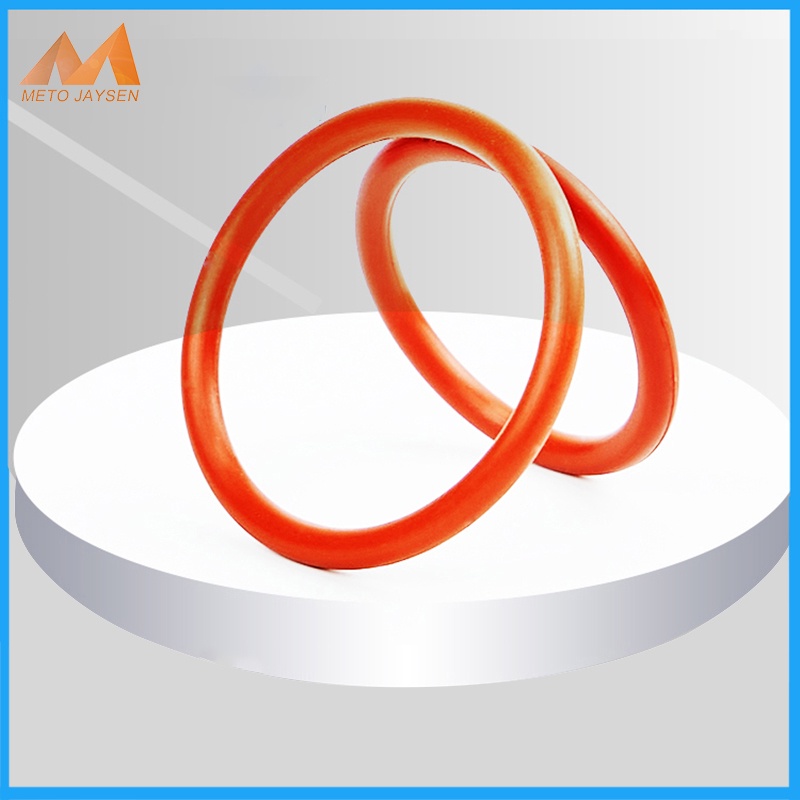 50 ชิ้น/เซ็ตสีแดง VMQ ซีล O-แหวน OD 7 มม.-30 มม.CS 2.4 มม.ซีลปะเก็นสําหรับเล็บสกรูและตัวยึดซีลเครื่อ