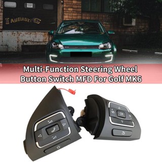 ปุ่มสวิตช์พวงมาลัยรถยนต์ อเนกประสงค์ MFD สําหรับ Golf MK6 Tiguan Jetta MK6 EOS 5C 1 คู่0959537A,5c0959538อะไหล่อุปกรณ์เสริม สําหรับ B