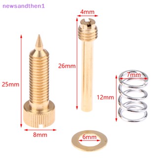 Newsandthen1 1 ชุด รถจักรยานยนต์ คาร์บูเรเตอร์ ปรับได้ เจ็ท PWK คาร์บูเรเตอร์ ปรับสกรู สําหรับ 21-34 มม. ดี