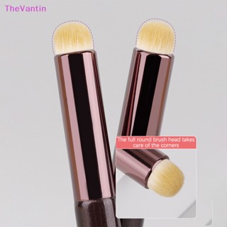 Thevantin แปรงแต่งหน้า ปลายนิ้ว ขนาดเล็ก แบบพกพา สําหรับเกลี่ยลิปสติก คอนซีลเลอร์ 1 ชิ้น