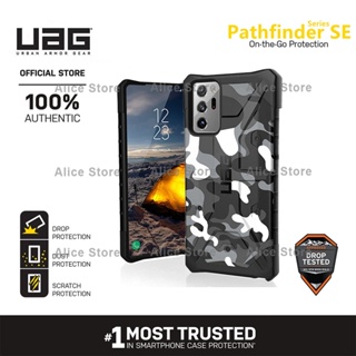 Uag Pathfinder SE Camo Series เคสโทรศัพท์ สําหรับ Samsung Galaxy Note 20 Ultra พร้อมฝาครอบป้องกัน - สีขาว