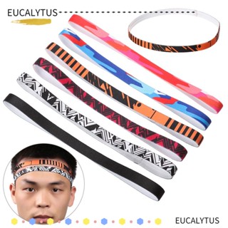 EUTUS ที่คาดผม แบบยืดหยุ่น กันลื่น สําหรับเล่นโยคะ กีฬา เข้ายิม