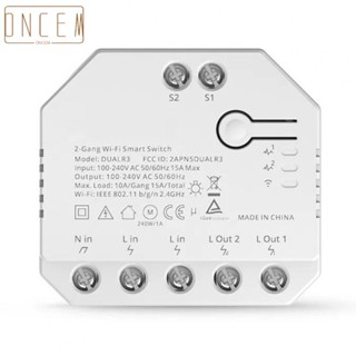 【ONCEMOREAGAIN】SONOFF DualR3/Lite 2Way Switch Smart Home Refit Wireless WIFI APP Remote Control