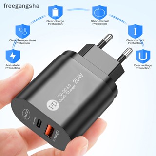 [FREG] Super Si อะแดปเตอร์ชาร์จ USB C 20W สําหรับ iPhone 13 Type C QC 3.0 PD ชาร์จเร็ว FDH