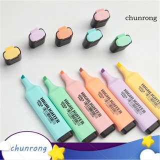 Chunrong ปากกาวาดภาพ สีพาสเทล แห้งเร็ว ป้องกันดวงตา สําหรับโรงเรียน