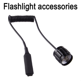 LED Torch Light Flashlight Outdoor Remote Pressure Switch Tail For 501B