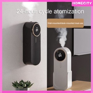 [พร้อม] Automatic Sleek Wall Mount Aroma Diffuser Freshener Portable Purifiers Perfume Freshener Essential Oil Toilet