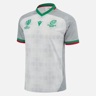 2023 เสื้อกีฬารักบี้ ทีมชาติโปรตุเกส RWC ขนาด Rugby Jersey Size S-5XL