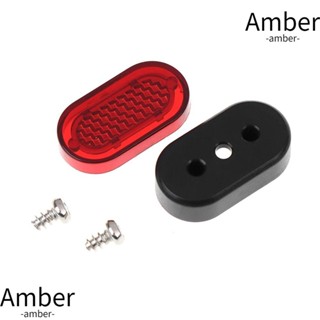 Amber ฝาครอบโคมไฟ สีแดง แบบเปลี่ยน อุปกรณ์เสริม สําหรับสกูตเตอร์ 2 ชุด