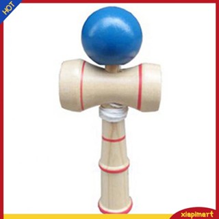 {xiapimart} ของเล่นไม้ Kendama Ball แบบดั้งเดิม สไตล์ญี่ปุ่น สําหรับเด็ก