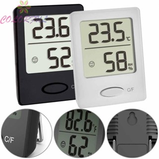 【COLORFUL】Thermometer Humidity Indoor Portable Suitable For Bedrooms Temperature