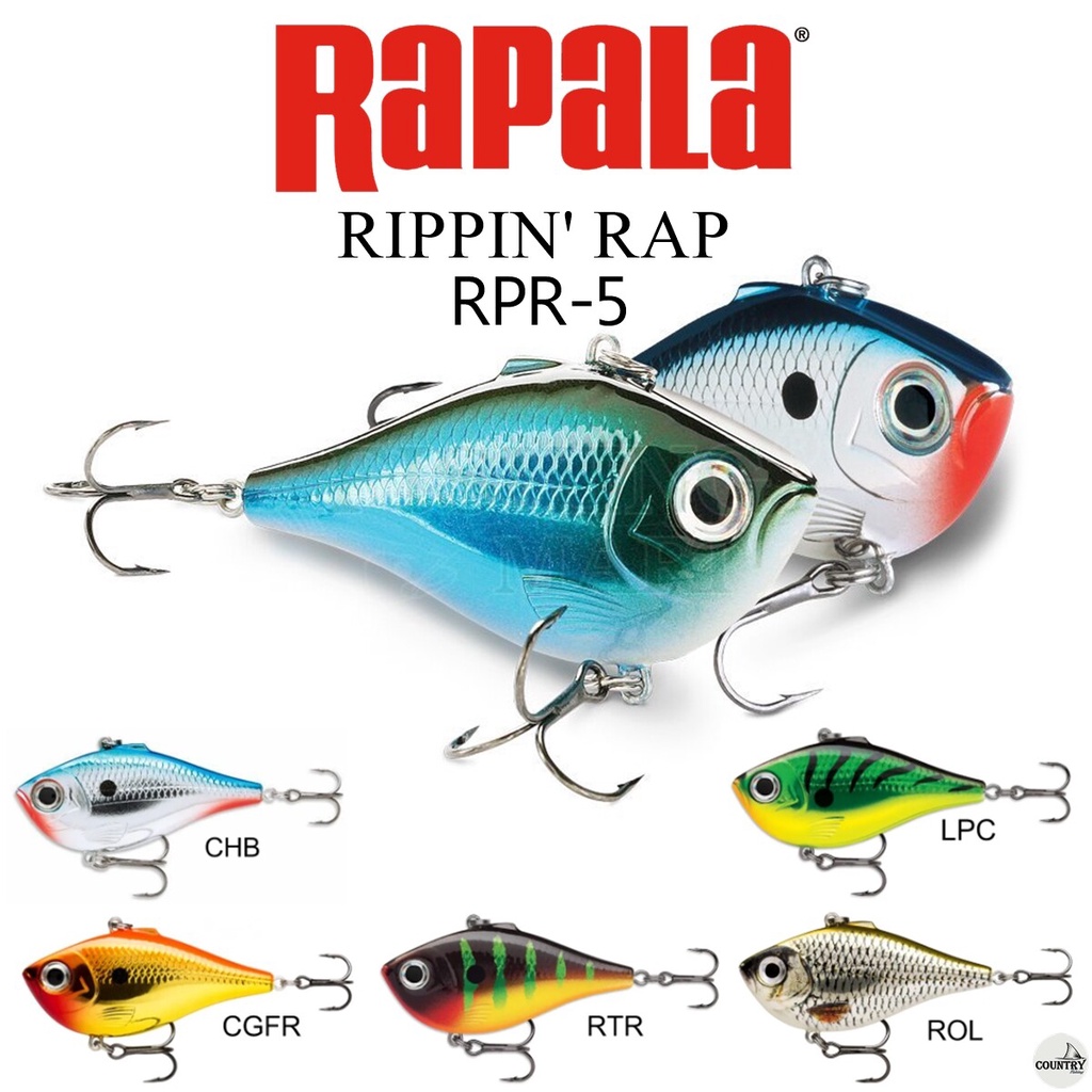 เหยื่อปลอม RAPALA RIPPIN RAP RPR-5