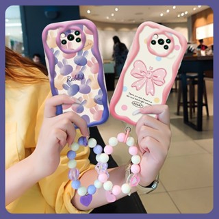 originality Pendants Phone Case For Xiaomi Poco X3 NFC/X3 Pro luxurious texture Heat dissipation Love bracelet flower lovely