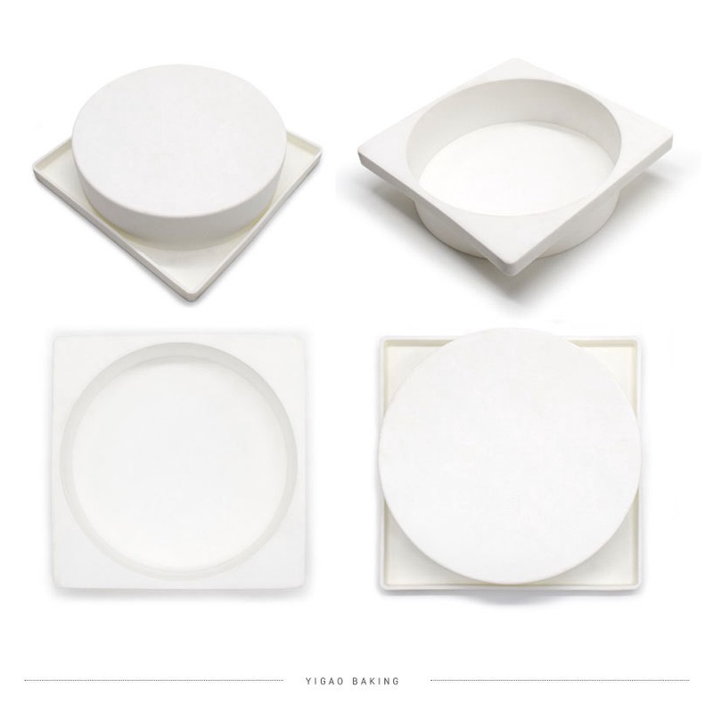 แม่พิมพ์ซิลิโคน ทรงกลม ทรงกระบอก สไตล์ฝรั่งเศส อิตาลี สําหรับทําเค้ก มูส ฟองดองท์ Diy - รูปที่ 3