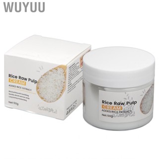 Wuyuu Skin Care Rice Face   Refreshing Texture 1.8oz Deeply Nourishes for Adults Daily