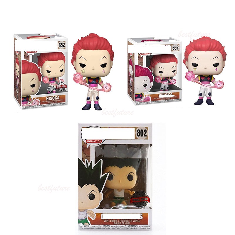 Funko Pop Hunter X Hunter Gon Freecss Hisoka Action Figure ของเล่น