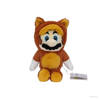 Eul Raccoon Mario ตุ๊กตายัดไส้ รูปแมวมาริโอ้ 3D ของเล่น ของขวัญ สําหรับเด็ก