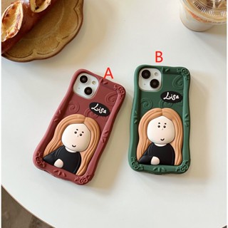 เคสโทรศัพท์มือถือ ซิลิกาเจล ลายแบรนด์เด็กผู้หญิงย้อนยุค สําหรับ iphone14 13 12 pro max 14 11 14pro 14plus 13 12 11 promax