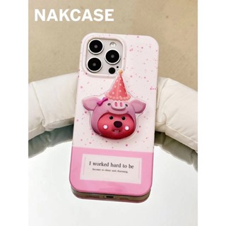 Ins ใหม่ เคสโทรศัพท์มือถือ กันกระแทก ลายทับทิม พร้อมที่ตั้งวาง สําหรับ Apple Iphone 14promax 13 11 14pro 13pro 14