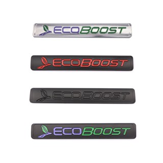 Ecoboost สติกเกอร์โลหะ ลายตราสัญลักษณ์ อุปกรณ์เสริม สําหรับ 2019 Honda Accord Mercedes Benz Toyota Avalon 2020