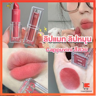 ลิปแมท ลิปหมุน เนื้อกำมะหยี่ สีสวย ติดทนนาน เนื้อแมตต์ ลิปกลอส lipstick