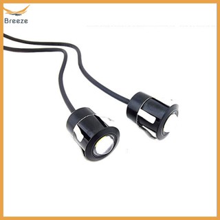 Breeze ไฟเดย์ไลท์ LED DRL 3W 18 มม. สําหรับจอดรถยนต์