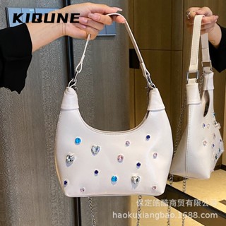 KIQUNE   กระเป๋าสะพาย ข้าง กระเป๋าผู้หญิงสะพายข้าง 2023 new  พิเศษ fashion สวย Unique L91TN5F 37Z230910