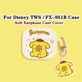 【Ĕĕ】เคสหูฟัง แบบนิ่ม แบบใส ลายการ์ตูนดิสนีย์ TWS สําหรับ Disney FX-951B