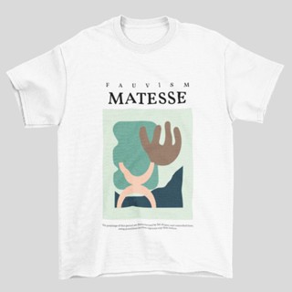 มีความสุข Lavier Matesse เสื้อยืด สีขาว