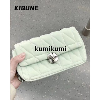 KIQUNE   กระเป๋าสะพาย ข้าง กระเป๋าผู้หญิงสะพายข้าง 2023 new  Unique Trendy สวย สบาย L91TKRM 37Z230910